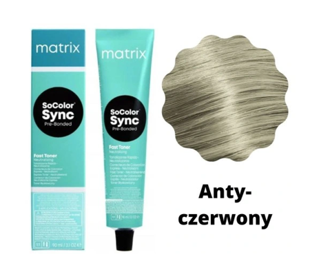 Matrix Sync 5-Minutowy Toner Do Włosów Anti Red 90ml