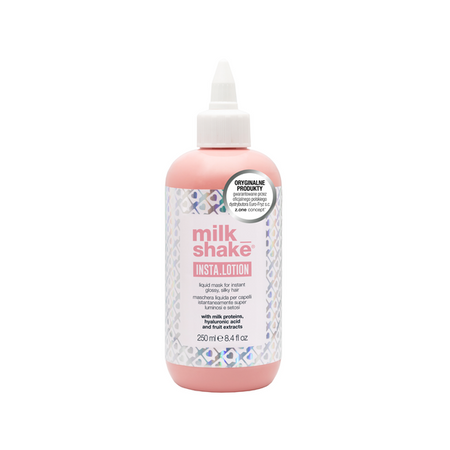 Milk Shake Zestaw Lifestyling Amazing Spray Do Stylizacji Włosów Zabezpieczający Przed Wilgocią 200ml + Milk Shake Insta.Lotion Płynna Maska do natychmiastowo błyszczących włosów 250ml