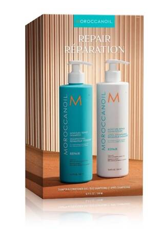 Moroccanoil Repair Odbudowujący Szampon i Odżywka Do Włosów W Duo Packu (2x500ml)