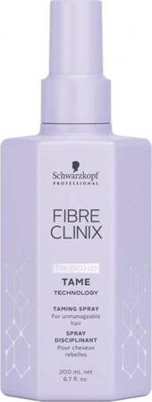Schwarzkopf Fibre Clinix Tame Wygładzający Spray Do Włosów 200 Ml