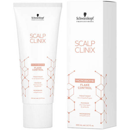 Schwarzkopf Scalp Clinix Microbiome Flake Control Masque Przeciwłupieżowa Maska Do Włosów 200ml Bliski Termin Ważności 10/24