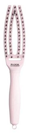 Szczotka Olivia Garden Fingerbrush Pastel Pink S | Szczotka Z Włosiem Dzika S