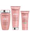 Kerastase Chroma Absolu Zestaw nawilżający do włosów farbowanych szampon 250ml + odżywka 200ml + maska 150ml